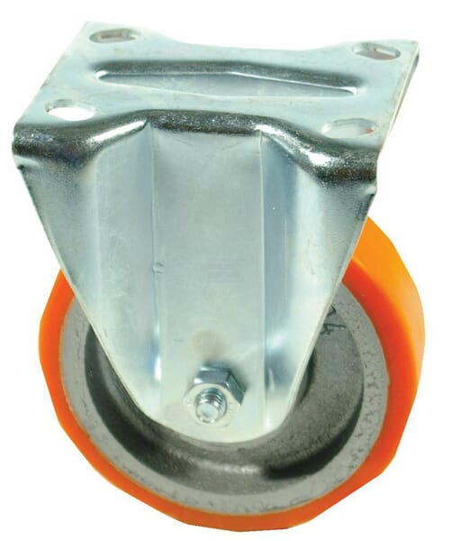 Tente Fast Møbelhjul, Polyuretan, Ø125 mm, 250 kg