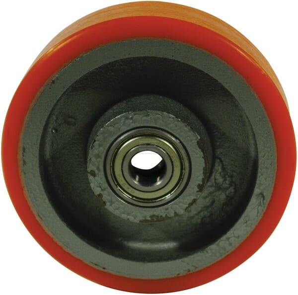 Tente Fast Hjul med Kugleleje 125 mm