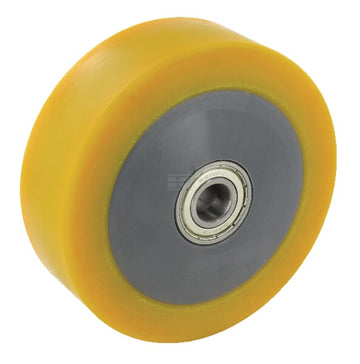 Tente Enkelthjul med Rulleleje 125 mm