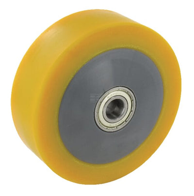 Tente Enkelthjul med Rulleleje 125 mm