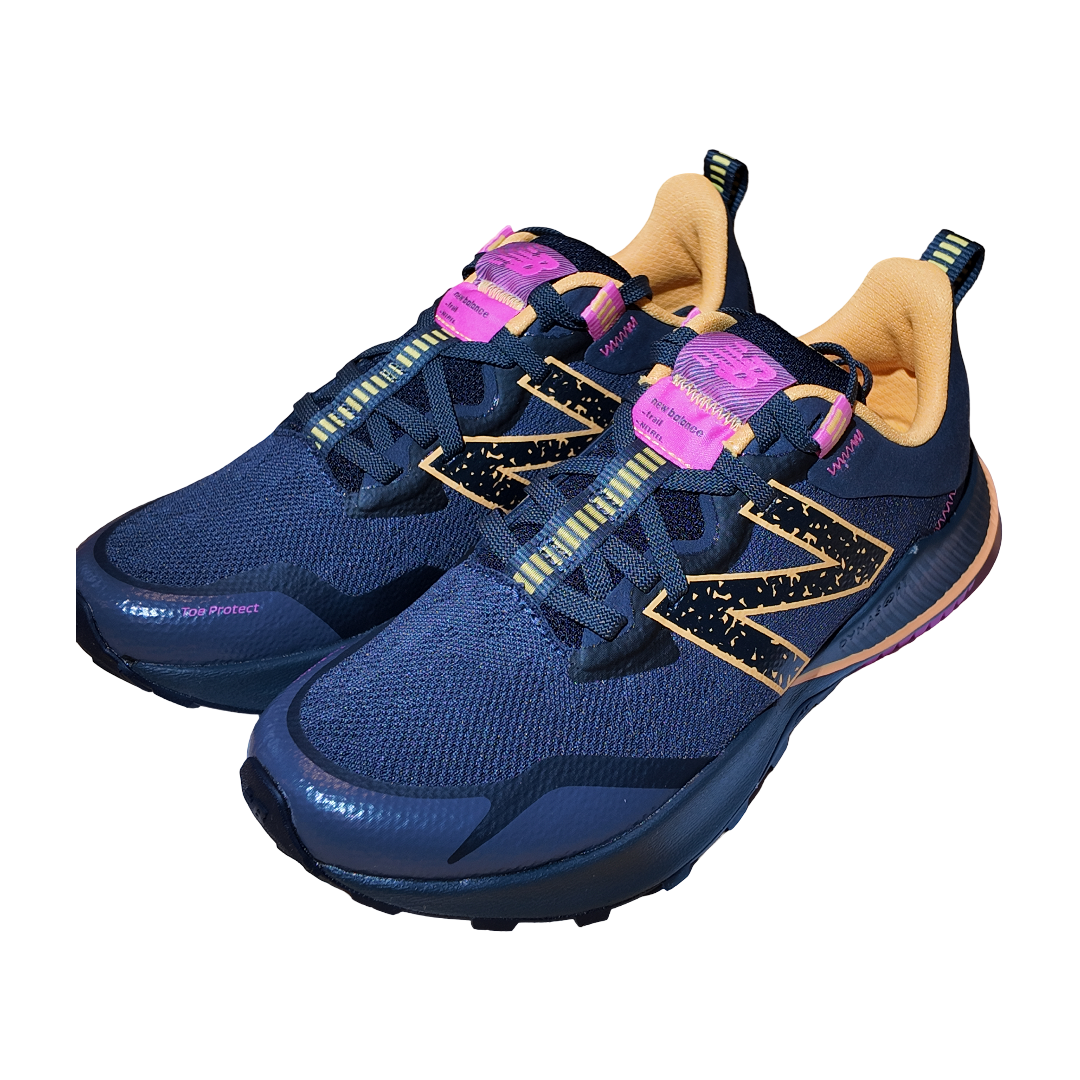 New Balance Thunder Orange Pink DynaSoft Nitrel v4 Løbesko - Grå Orange Pink