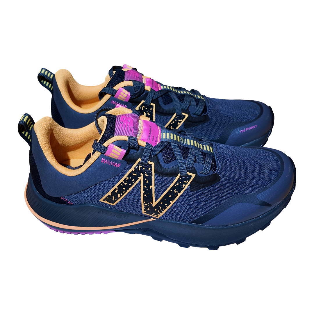 New Balance Thunder Orange Pink DynaSoft Nitrel v4 Løbesko - Grå Orange Pink