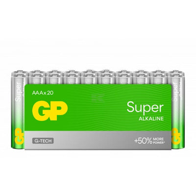 GP AAA Batterier LR03 20-pak