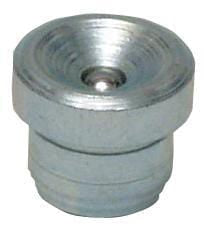 Smørenippel 8 mm Lige Type B1 uden Gevind