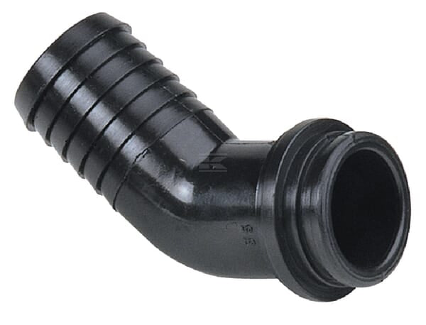 Slangestuds 45° 13 mm - 1/2" til omløber
