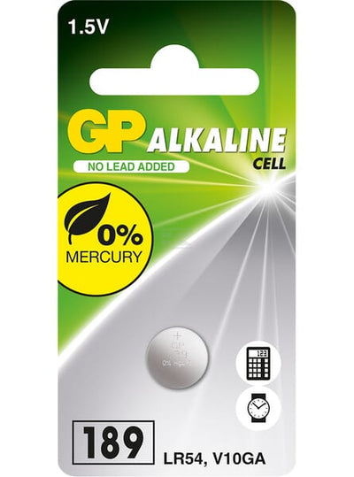 GP V10/LR54 Batteri 1,55V Alkalisk
