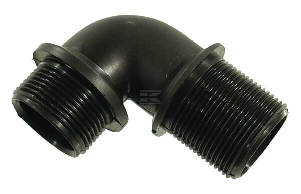 Vinkel 90° han/han 1 1/4" lang