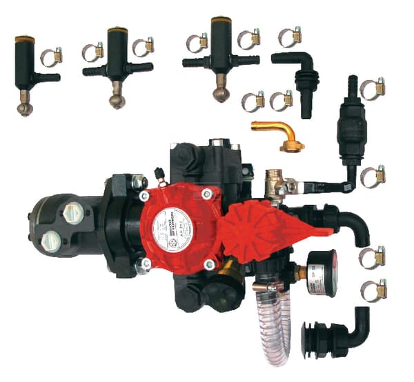 Indvendig tankrengøring AR252, hydraulikdrev