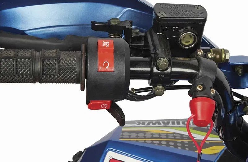 ATV Mudhawk 110cc – Blå | Klar til action for de yngste eventyrere! fra P - Lindberg - AV - Larsen