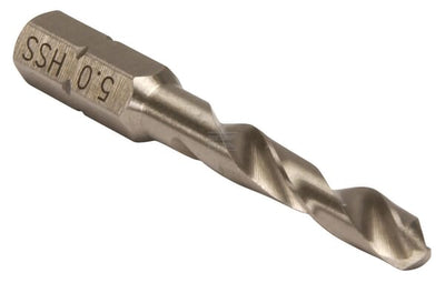 Bohrcraft Bitsbor 5,0 mm med 1/4" skaft, 50 mm længde