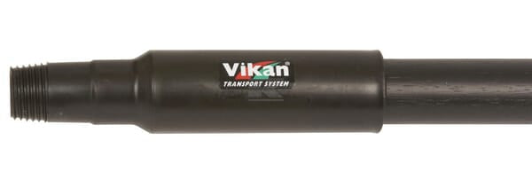 Vikan Skaft med Gevind 25 x 1550 mm, Sort