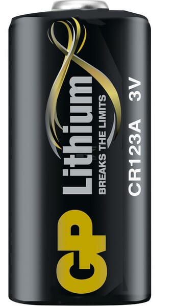 GP Batteri CR123A 3V Lithium