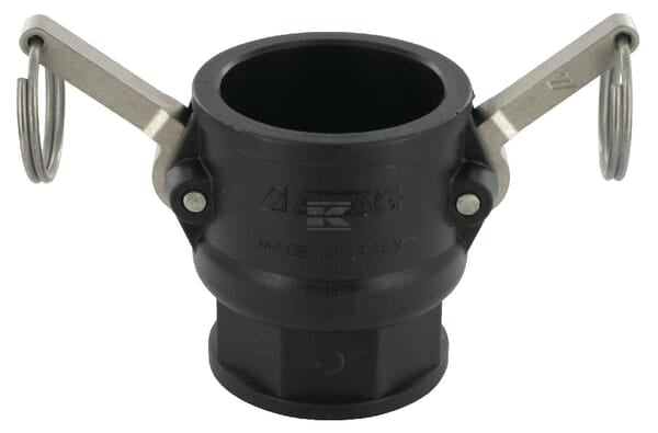 Camlock Type D 1-1/2" indvendigt gevind polypropylen
