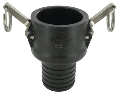 Camlock Type C 2" slangeende 53 mm polypropylen