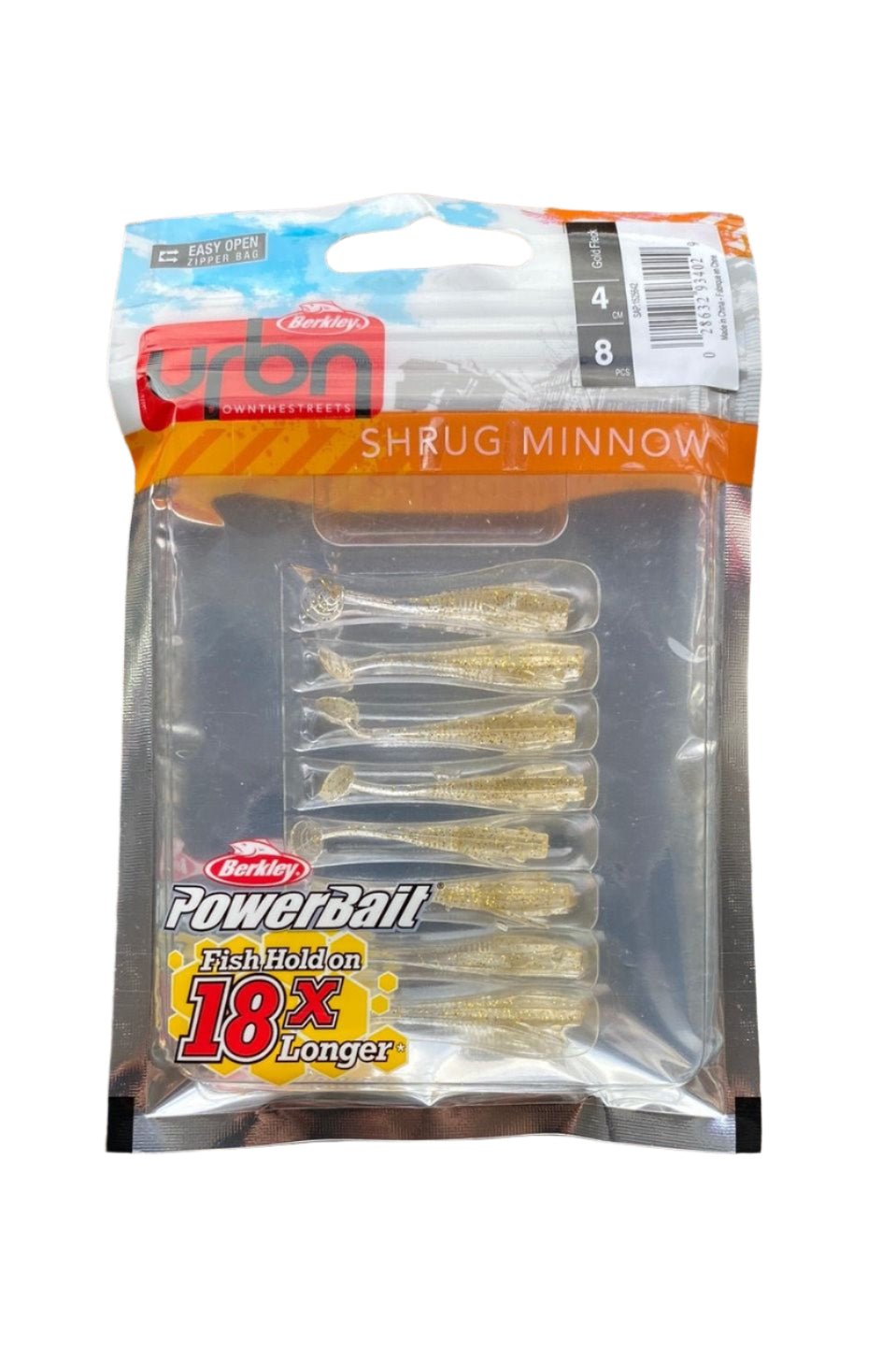 Berkley Powerbait Urbn Shrug Minnow fra Berkley Powerbait - AV - Larsen