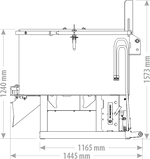 Betonblander Hydraulisk drevet UBCH600 - FK Machinery fra AV - Larsen - AV - Larsen