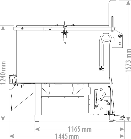 Betonblander Hydraulisk drevet UBCH800 - FK Machinery fra AV - Larsen - AV - Larsen