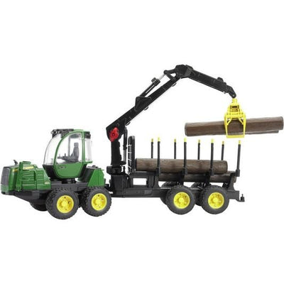Bruder - John Deere m. stammeanhænger fra Bruder - AV - Larsen