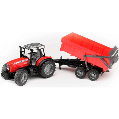 Bruder - Massey Ferguson 7480 med anhænger fra Bruder - AV - Larsen