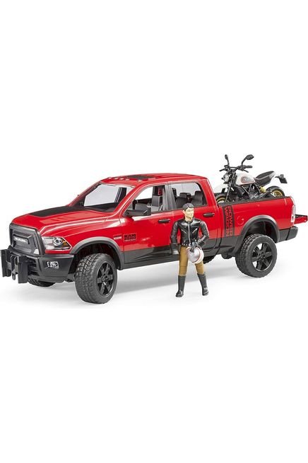 Bruder - Pickup med Ducati crosser Desert Sled fra Bruder - AV - Larsen