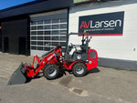 Brugt HZM 809 med ny skovl og pallegafler. fra AV - Larsen - AV - Larsen