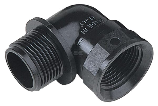 Vinkel 1 1/2" indvendig - udvendig gevind