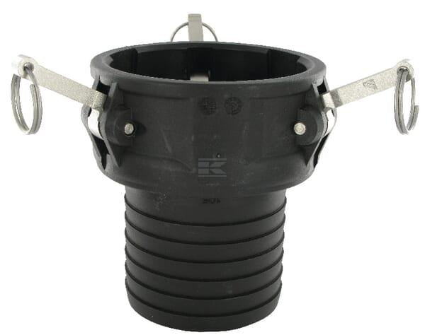 Camlock Type C 4" slangeende polypropylen