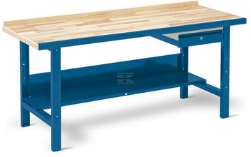 Beka Arbejdsbord VBB 1.20 2000 mm med hylde og skuffe
