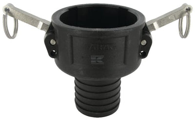 Camlock Type C 3" slangeende 63 mm polypropylen