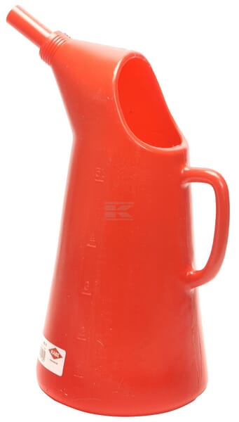 Oliemål med Flekstud 5 liter Rød