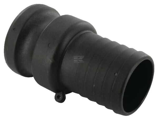 Camlock Type E 2" slangeende polypropylen