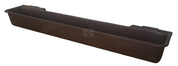 OK Fodertrug Model 2000, 200 cm med ophæng, 100 liter