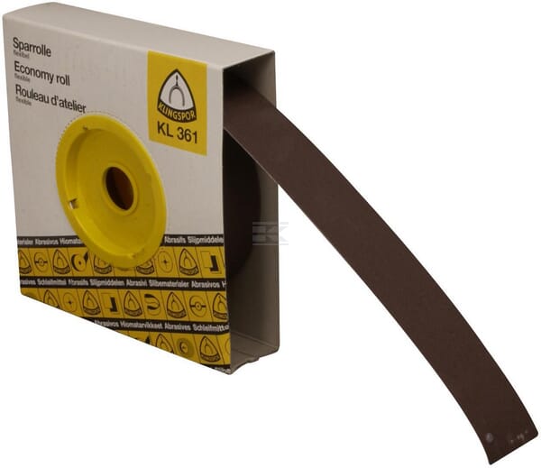 Klingspor Smergellærred 40 x 25.000 mm K 220 Korund