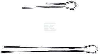 Gallagher Hegnsklips, lang, 160 mm (50 stk.)