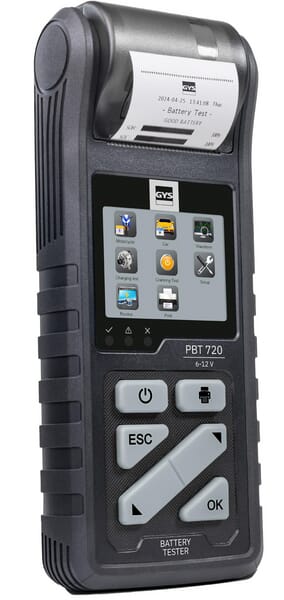 Batteritester PBT720