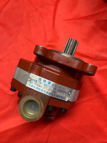 HZM Hydraulikpumpe CB-Fc 25 Tandhjulspumpe 4×M10 (HZM908 Minilæsser)