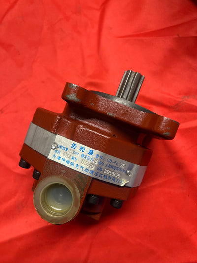 HZM Hydraulikpumpe CB-Fc 25 Tandhjulspumpe 4×M10 (HZM908 Minilæsser)