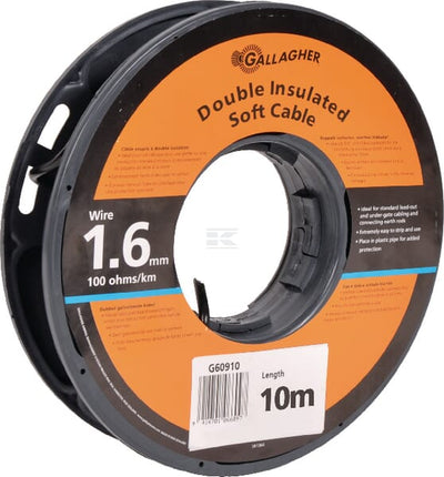 Gallagher Jordkabel 1.6mm x 10m til Elhegn