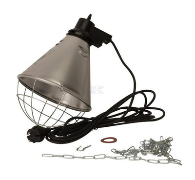 Varmelampe Ø210 mm med 5 meter kabel