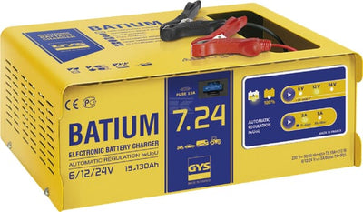 Batterilader GYS 6/12/24V BATIUM 7/24