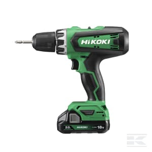 HiKOKI Bore-/Skruemaskine Akku 53 Nm 2,0 Ah