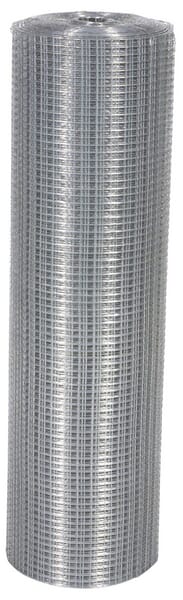 Varmgalvaniseret Volierenet 25 m rulle 1000x12,7x25,4x1,45