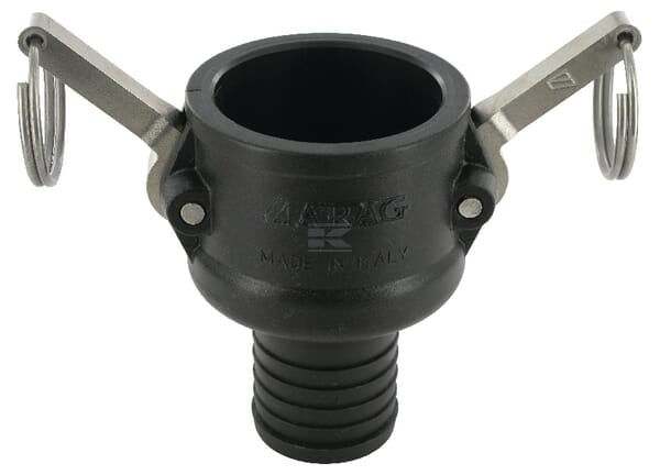 Camlock Type C 1-1/2" slangeende polypropylen