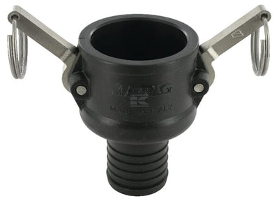 Camlock Type C 1-1/2" slangeende polypropylen