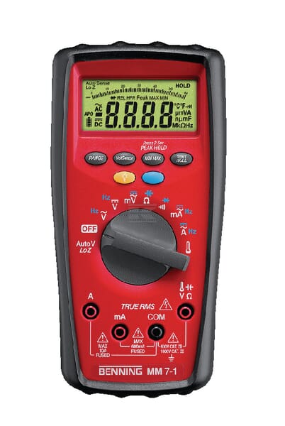 Benning Multimeter MM 7-1 – Digitalt og robust