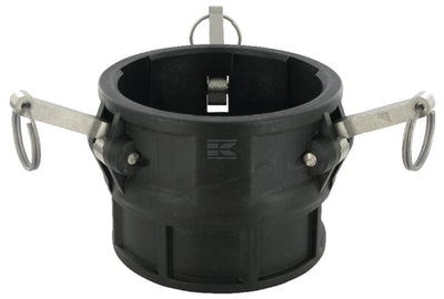 Camlock type D 4" indvendigt gevind polypropylen