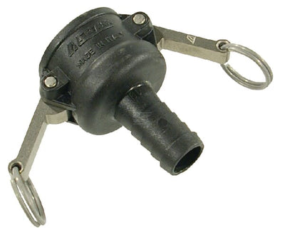 Camlock type C 3/4" slangeende polypropylen