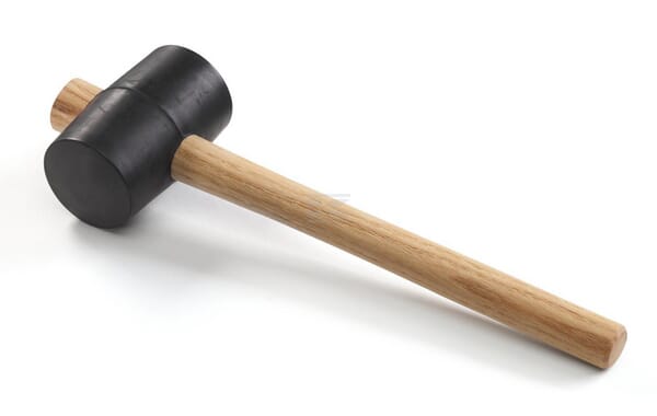 Hultafors Gummihammer Ø50 mm, 300 g til skånsomt arbejde