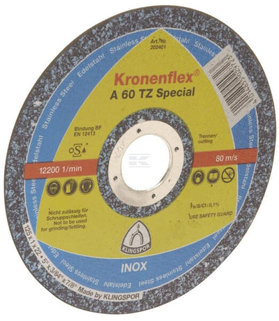 Klingspor Skæreskive Kronenflex A60TZ 125x1,0x22mm