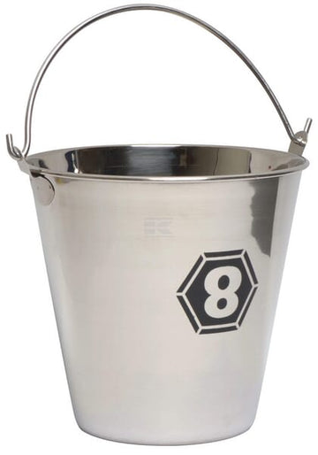 Bovivet Spand i SST-stål, 8 liter